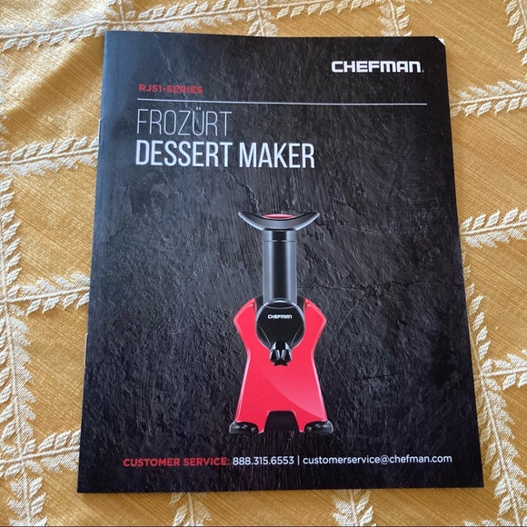 New Chefman Frozurt Dessert Maker